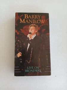 Vintage Barry Manilow - Live on Broadway (VHS, 1990) - Picture 1 of 1