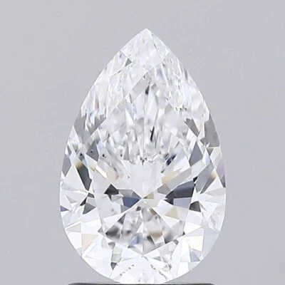 1.51 CT Pear Cut Lab Grown Diamond for Engagement Ring - Image 1 of 2