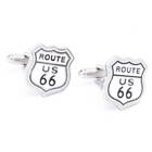 Boutons de manchette - Signe emblème de la Route 66