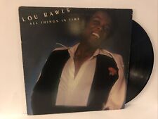 Lou Rawls All Things Must Pass 33957 VG Philadelphia LP 12in Vinyl Record Album