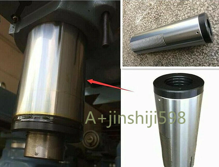 JINSHIJI598 Milling Machine B142+133 R8 Spindle Quill Sleeve Bridgeport Vertical Mill Tool