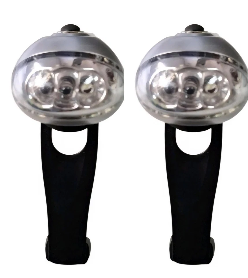 LOTE DE 2 -Linterna Dínamo 3-LED con Acumulador de Litio de Capacidad Mejorada - Imagen 1 de 3