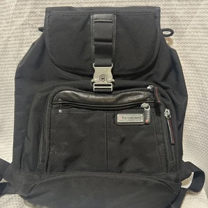 Zaino Victorinox Swiss Army Black Ltd Edition Precision Gear 11” X 14” - Foto 1 di 8