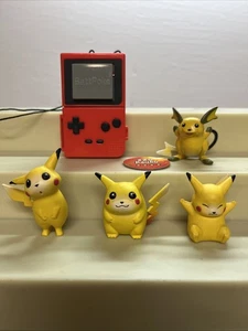 Pokemon Poke Ball Blaster con Disco Battaglia Pikachu Raichu Vintage Rara Figura R4 - Foto 1 di 8