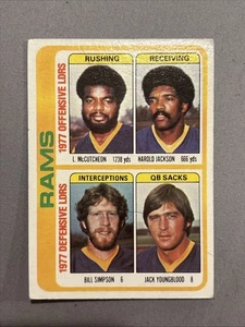 1978 Topps Football Karte #513 Los Angeles Rams TL - - Bild 1 von 2