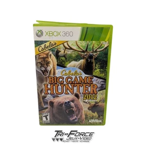 Cabela's Big Game Hunter 2012 CIB Complete Microsoft Xbox 360 , Tested ! - Picture 1 of 2