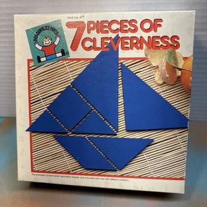 7 Teile Cleverness Puzzlespiel 1986 Discovery Toys Lernspiel - vollständig - Bild 1 von 7