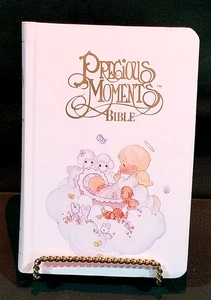 Vintage Precious Moments Bible New KJV Baby Edition 1989, Unused NO Box - Bild 1 von 7
