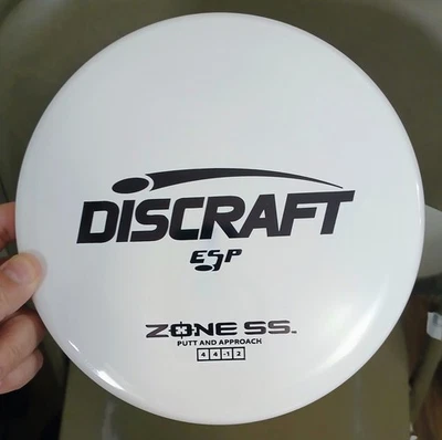 Discraft Esp Zone SS 🧠 ALMOST White 🧠 2025 New Release 173_174 🧠 Disc Golf - Image 1 of 4
