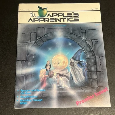 Original 1984 Vol.1 No.1 The Apple's Apprentice Magazine AUTHENTIC & VERY RARE! - Image 1 of 4