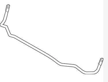 Rear STABILIZER BAR 33556853473 2014-2016 BMW 428I BMW Foto 1 de 4
