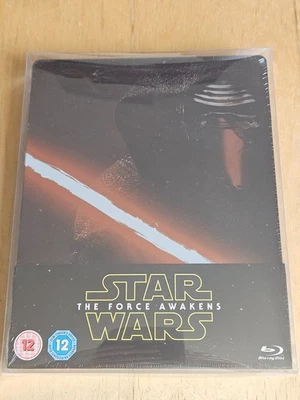 STAR WARS: EPISODE VII - THE FORCE AWAKENS (2015) BLU RAY STEELBOOK - NEW SEALED - Image 1 of 3