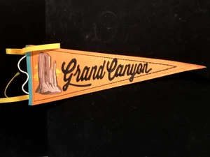 Vintage Grand Canyon Nationalpark Souvenir Filz Wimpel 22 Zoll - Bild 1 von 6