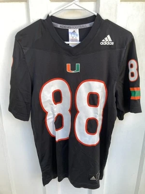 Adidas Football Shockey Miami Hurricanes 88 Jersey, size Adult Small - Image 1 of 4