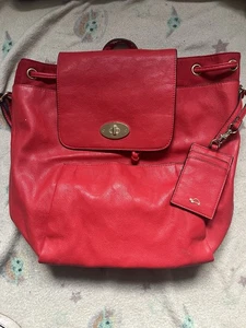 Zaino donna rosso Carpisa zaino borsetta borsa scuola - Foto 1 di 3