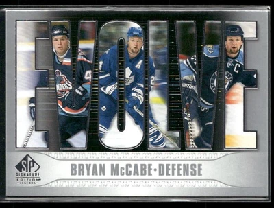 2020-21 SP Signature Edition Legends Bryan McCabe Evolve #E-15 - Image 1 of 2