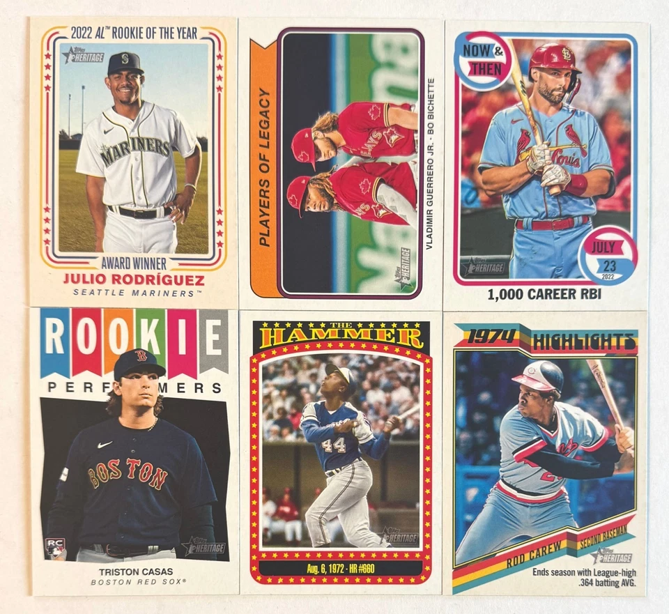 2023 Topps Heritage High Number - INSERT - You Pick / Choose Complete Your Set - Image 1 of 1