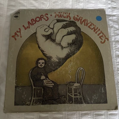 NICK GRAVENITES My Labors LP Vinyl 1969 EX Mike Bloomfield Blues 360 Sound Psych - Image 1 of 4