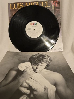 LUIS MIGUEL  87 ‎–Soy Como Quiero Se  WEA LATIN LP SHRINK INSERT   NM - Imagem 1 de 4