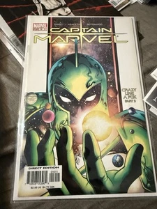 Captain Marvel #16 1st App of Phyla-Vell GOTG Vol3 New Team NEWSSTAND 2004 - Picture 1 of 1
