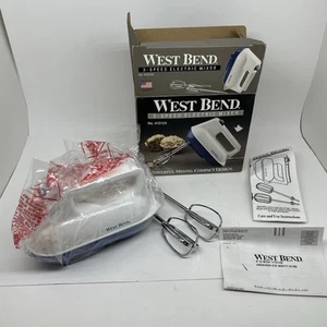 Mezcladora eléctrica de mano West Bend #41015 vintage de 3 velocidades. Caja Original Nueva - Imagen 1 de 14