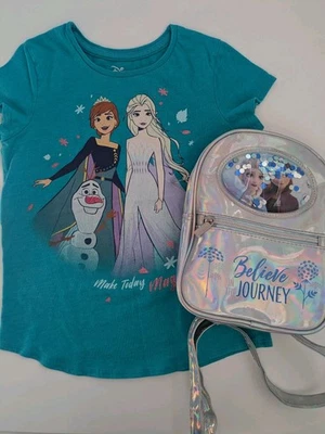 Camiseta Disney Frozen 2 Elsa y Anna Olaf Niñas 7/8  Foto 1 de 4
