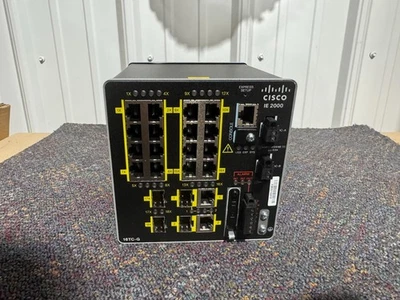 Cisco 2000 Series 16Port Ethernet Industrial Switch PN IE-2000-16TC-G-E - Image 1 of 3