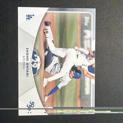 2024 Topps 50/50: Shohei Ohtani - Shohei Ohtani #62 - Image 1 of 2