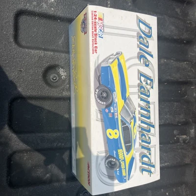 Dale Earnhardt #8 1975 Dodge 10,000 RPM 1/24 Clear Window Car Bank  - Image 1 of 4