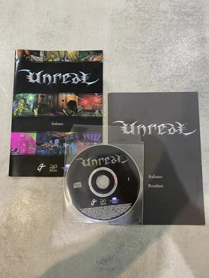 UNREAL 1998 PC Big Box Vintage - Immagine 1 di 4