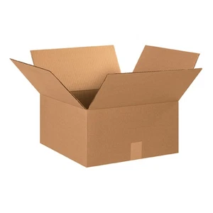15x15x8 SHIPPING BOXES STRONG 32 ECT 25 Pack - Picture 1 of 5
