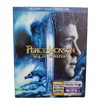 Percy Jackson Sea Of Monsters Blu-Ray + DVD Movies - Image 1 of 3