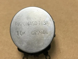 (1 PC) CTS  RA20NASD103A  Potentiometer Wirewound 10K Ohm 2W 10% - Picture 1 of 3