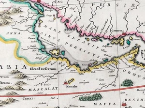 Reproduktion alte Karte - Arabien 1664 - Bild 1 von 1