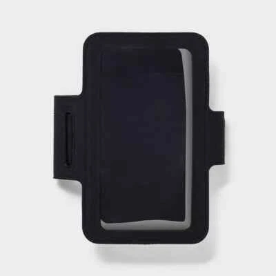 Brazalete Heyday metálico negro diseño caparazón torty entrenamiento correr teléfono 5,8 pulgadas Foto 1 de 4