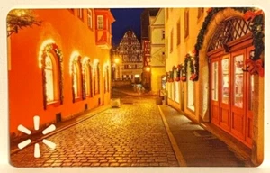WalMart Beautiful Holiday Cobblestone Street Christmas 2021 Gift Card FD-101295 - Picture 1 of 1