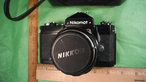 Cámara fotográfica ES56 Nikon Nikomat SLR Nippon Kogaku NIKKOR-S lente automática 50 mm f/1,4 - Imagen 1 de 13