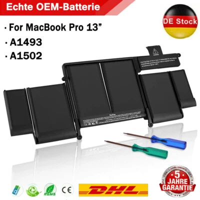 A1502 NEU Akku für Apple MacBook Pro Retina 13” A1493 2013 2014 Ersatzakku - Bild 1 von 4