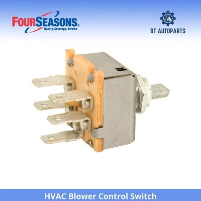 For 1991-1999 Freightliner FLD120 HVAC Blower Control Switch 4 Seasons 1992 1993 - Image 1 of 4
