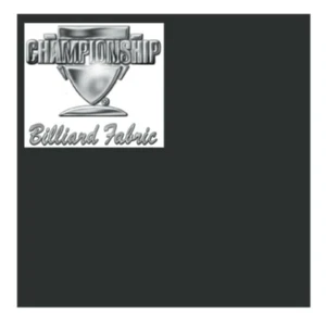 CHAMPIONSHIP COUTURE BILLARDTISCHDECKE 9FT CALVIN (DUNKELGRAU) - Bild 1 von 3