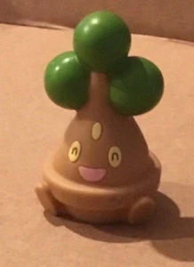 2005 Pokemon Finger Puppet Happy Bonsly Figure Catch Them All Nintendo Bandai - Picture 1 of 4