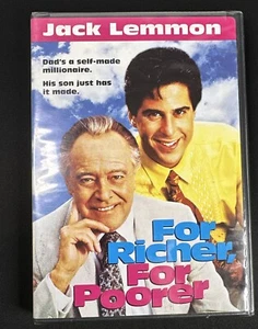 For Richer, for Poorer 1992 Movie Film 2006 DVD Jack Lemmon Joanna Gleason - Imagen 1 de 4