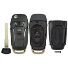 Replacement Key Keyless Remote Case Shell Uncut Blade for Ford Transit Connect