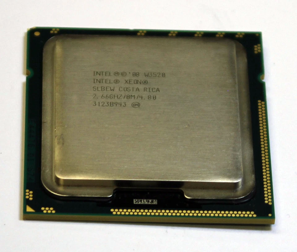 Intel Xeon W3520 SLBEW 2.66 GHz 8M Cache Quad Core CPU LGA1366 Processor - Image 1 of 1
