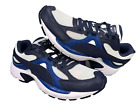 Puma 370287 04 Axis Plus 90s Mens Size 8 White Navy Blue Running Trainers