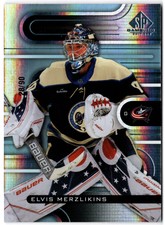 2022-23 Upper Deck SP Game Used Uniform Numbered ELVIS MERZLIKINS #110 #28/90 UD