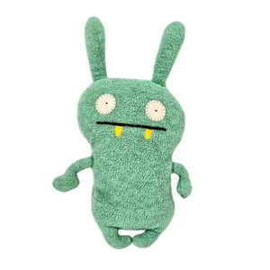 UglyDoll Plush Stuffed Animal Toy Green Moxy Monster Embroidered Ugly Doll 9 in - Picture 1 of 5