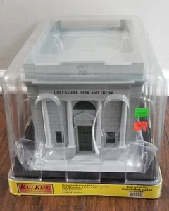 MTH Rail King 30-90349 Union Bank w/ Coin Slot Grey - Picture 1 of 5