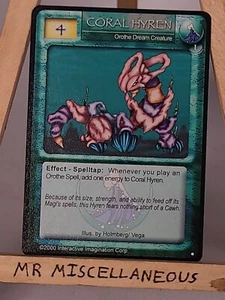 Magi Nation Duel - CORAL HYREN - Orthe Creature - Base limitada * Dragón - Imagen 1 de 1