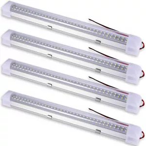 4X 12V 108LED RV Ceiling Dome Light LED Interior Lighting for Trailer Camper - Picture 1 of 19